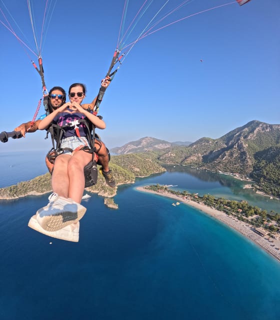From Fethiye: Oludeniz Paragliding Trip with Transfer - What you see over Ölüdeniz