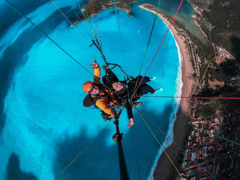 From Fethiye: Tandem Paragliding with Photo and Video - Reaching the 1,965-Meter Launch Site