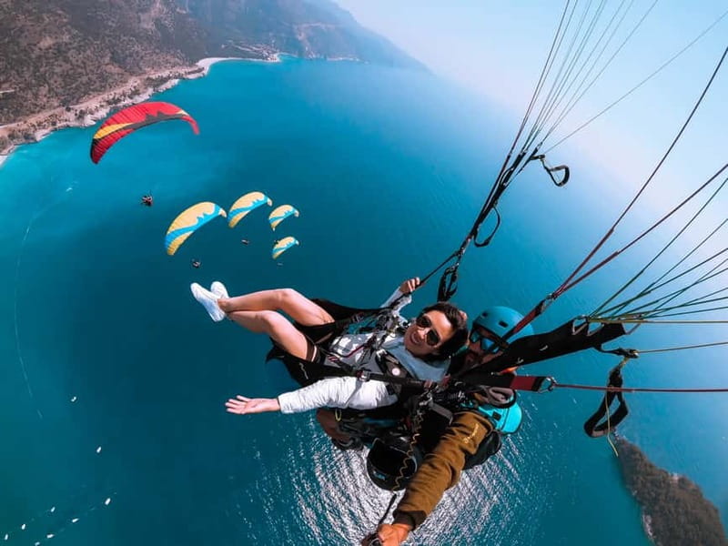 From Fethiye: Tandem Paragliding with Photo and Video - Gliding Above the Lagoon and Beach