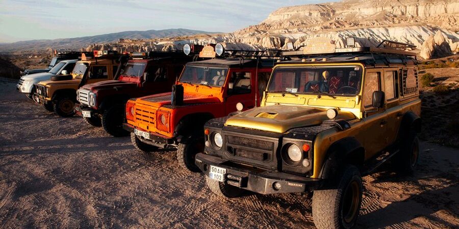 From Göreme: Cappadocia Jeep Safari Tour - Çavuşin brings the first big views