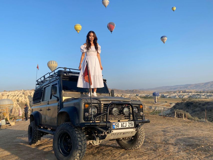 From Göreme: Cappadocia Jeep Safari Tour - Sunset gives the jeep safari its best light