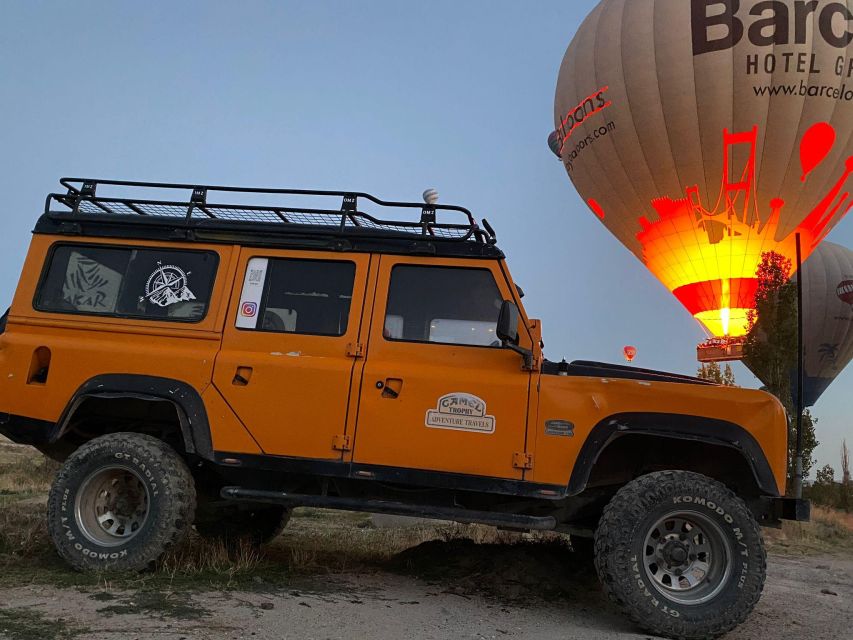 From Göreme/Ürgüp: Cappadocia Jeep Safari Sunrise or Sunset - Sunrise: Balloons, Soft Light, and One Important Caveat