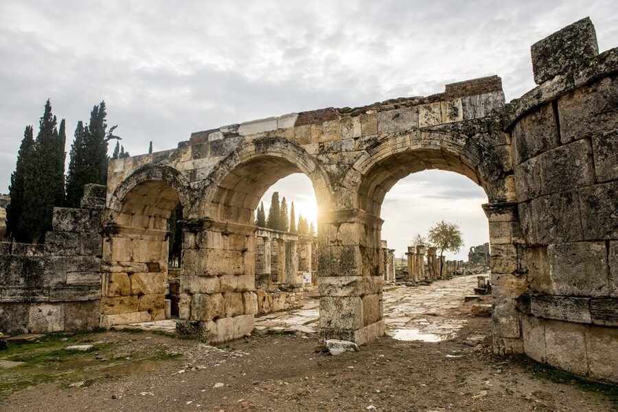 From Istanbul: Ephesus & Pamukkale 2-Day Trip with Flights - The Temple of Artemis and the overnight stay
