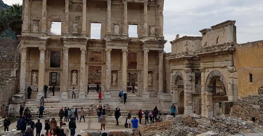From Istanbul: Ephesus Tour with Roundtrip Flight - The Temple of Artemis viewpoint