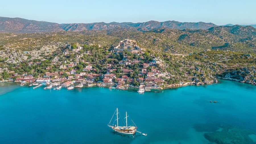 From Kas: Day Trip to Kekova Island - From Kaş to the Ucagiz harbour