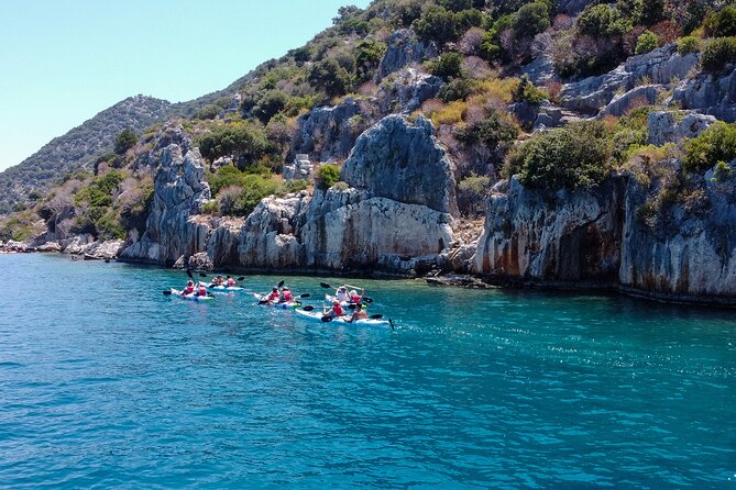 From Kas: Guided Kekova Sea Kayaking Tour - Theimussa and the return to Üçağız