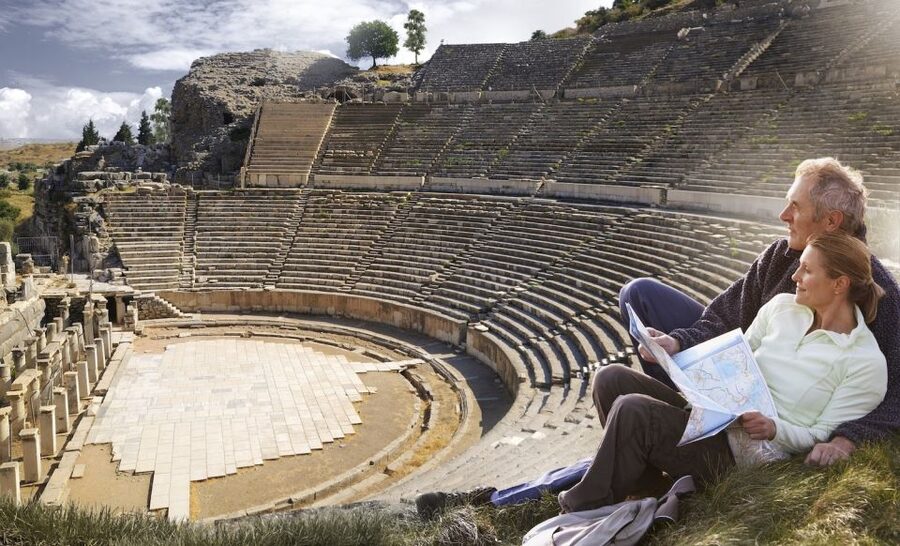 From Kusadasi: Ephesus Private Guided Tour - Taking your place in the Great Theater
