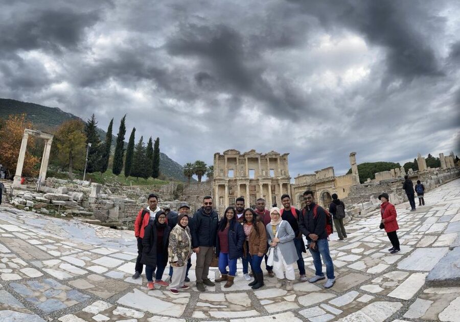 From Kusadasi/Selcuk: Highlights of Ephesus Small Group Tour - Artemis Temple and views toward Selcuk