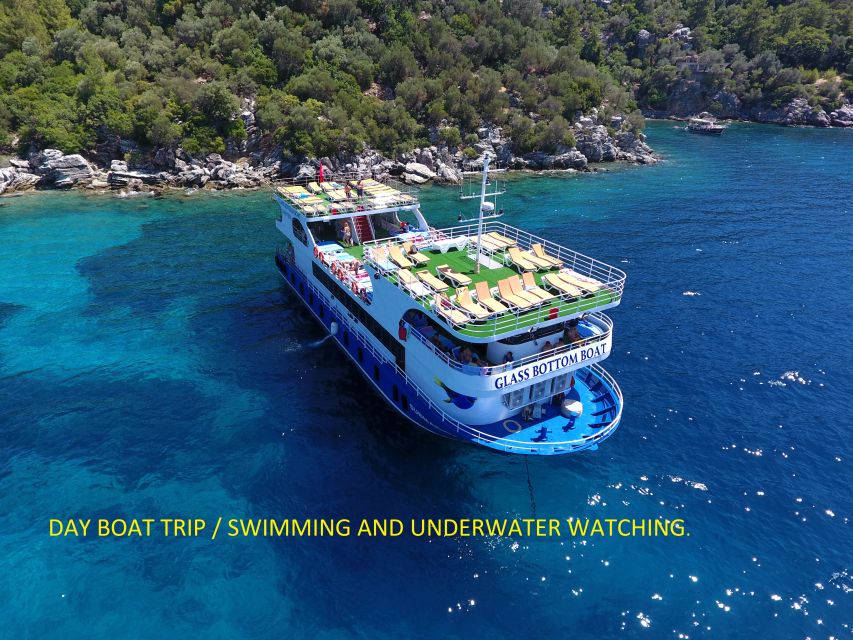 From Marmaris: Day Trip by Glass Bottom Semi Submarine - Lunch is simple, filling, and included