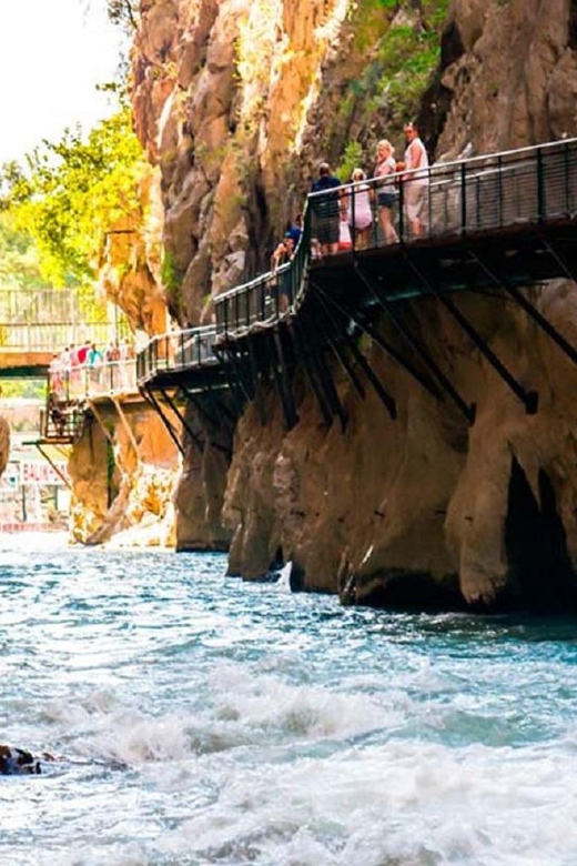 From Marmaris: Fethiye Tour with Saklikent Ticket & Transfer - Entering Saklikent Gorge