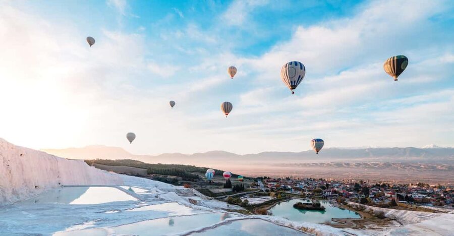 From Marmaris: Pamukkale Balloon Flight Day Trip with Lunch - Hierapolis gives the day historical weight