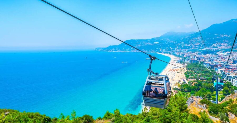 From Side: Alanya Tour with Lunch, Boat Trip, and Cable Car - Damlatas Cave and Cleopatra Beach