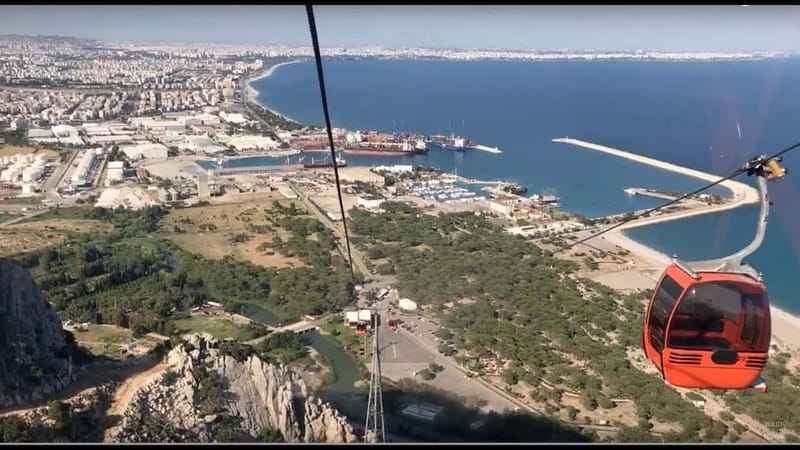 From Side: Antalya City Tour w/Boat Trip, Old Town&Waterfall - The optional boat trip and Antalya’s coastal views
