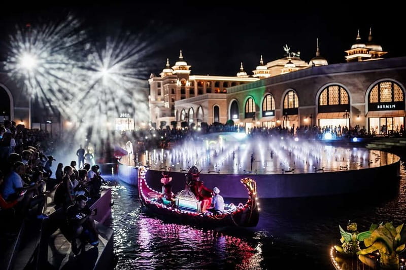 From Side: Land Of Legends Night Show With Transfer - Key points to know before you go