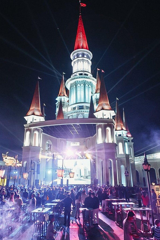 From Side: Land Of Legends Night Show With Transfer - What the $25 price includes, and what it does not