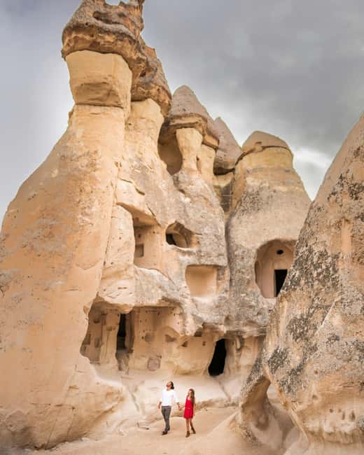 Full Day Cappadocia Combined Red and Green Tour with Pickup - Uchisar Fortress and the view from above