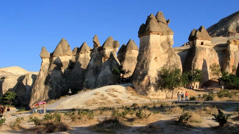 Full Day Cappadocia Red/Green Combined Tour in 1 Day w Lunch - Pasabag and the fairy chimneys of Monks Valley