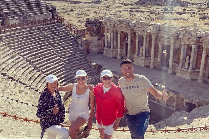 Full-Day Pamukkale-Hierapolis Tour From Antalya with Lunch - Three hours at Pamukkale and Hierapolis