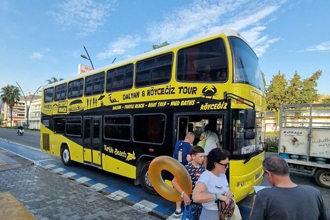 Full Day Turtle Beach Tour With Lake and Mud Baths From Marmaris - Cruising Dalyan’s river and seeing the rock tombs