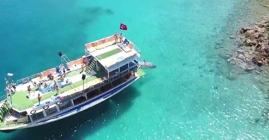 Gocek: 12 Islands Boat Trip - Yassıca Island brings the first swim
