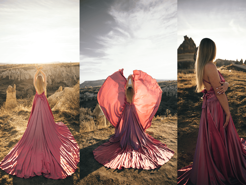 Göreme: Cappadocia Satin Flying Dress Rental - Hotel delivery keeps the morning simple