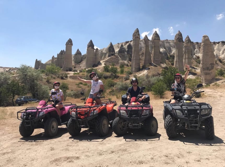 Göreme: Cappadocia Sunset ATV Tour - Red Valley and Rose Valley show Cappadocia at its best