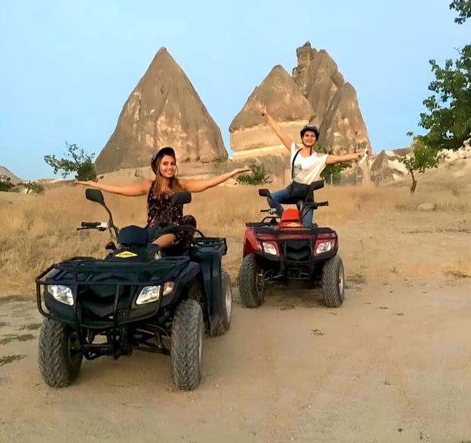 Göreme: Cappadocia Sunset ATV Tour - Kızılçukur Valley provides the sunset finale
