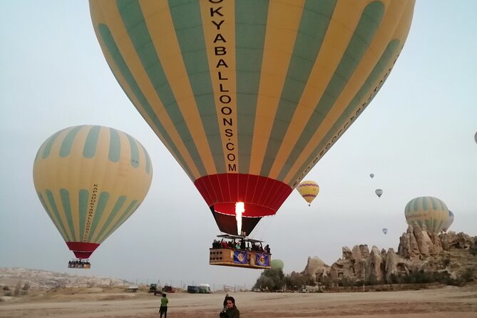 Goreme Hot Air Balloon over Valleys, with Champagne and Transfers - The flight over Göreme and the surrounding valleys