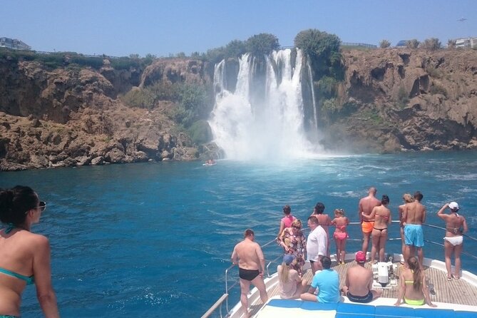 Half-Day Boat Tour to Antalya Waterfalls - Lunch, drinks, and the onboard setup