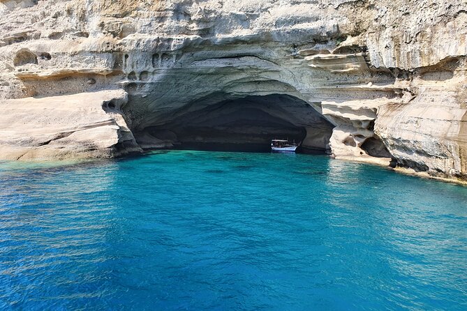 Half-Day Boat Tour to Antalya Waterfalls from Belek - Approaching the smaller waterfall