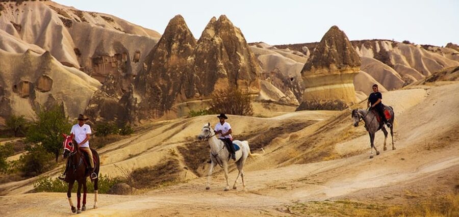 Horse Riding in Cappadocia - Rose Valley and the changing rock