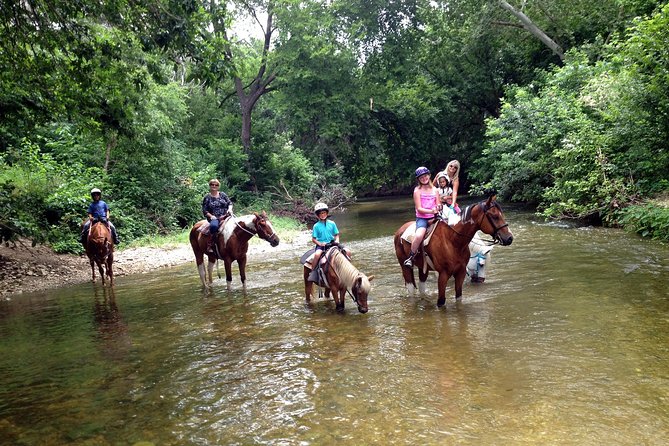 Horse Riding in Fethiye - A river break changes the pace