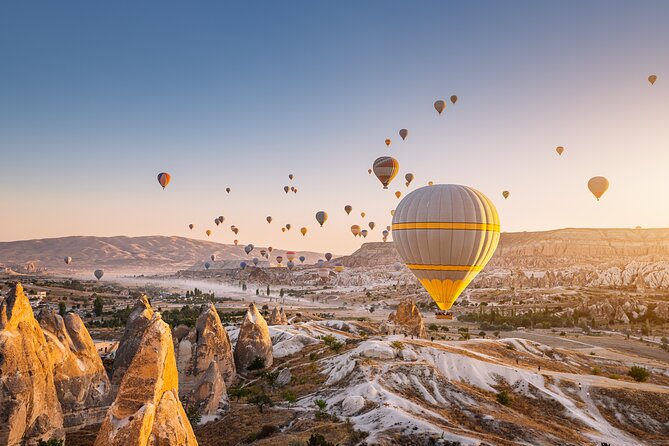 Hot Air Balloon Ride at Sunrise in Goreme, Cappadocia - The flight itself: gentle views, busy skies