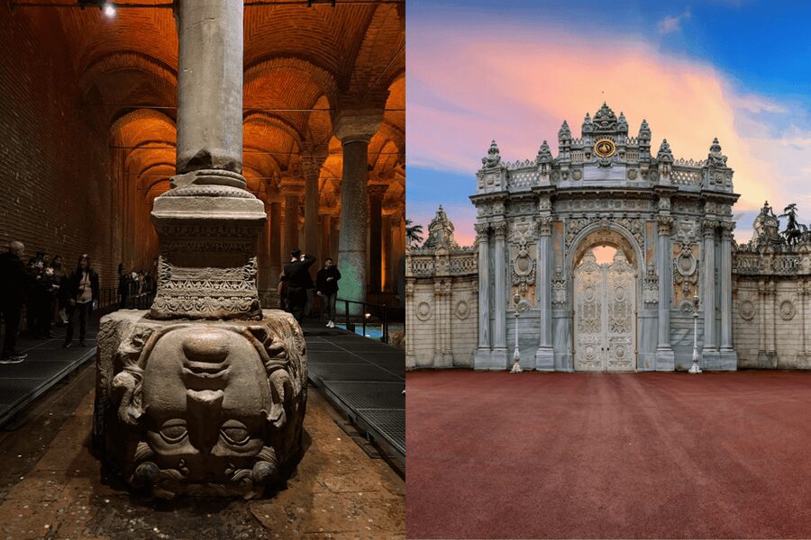 Istanbul: Basilica Cistern & Dolmabahce Palace Combo Ticket - Two sides of Istanbul in one ticket