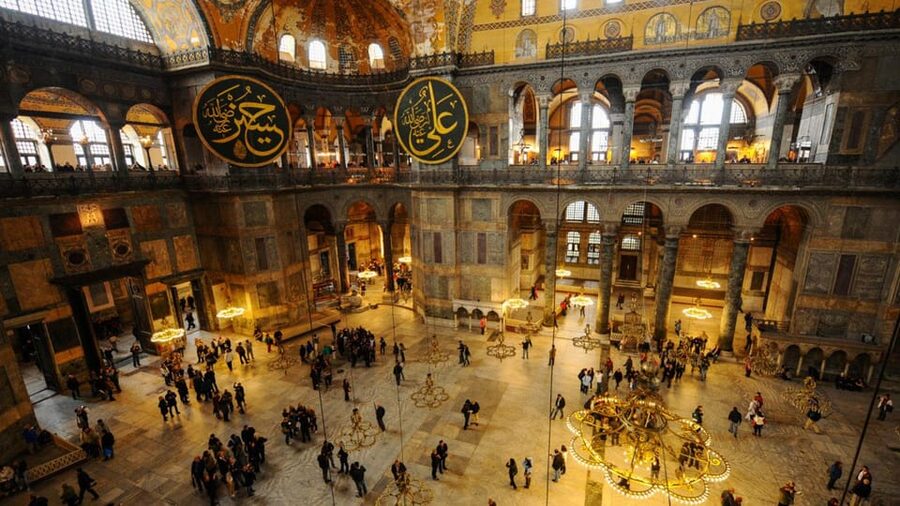 Istanbul: Blue Mosque, Hagia Sophia, & Basilica Cistern Tour - The Blue Mosque and its blue Iznik tiles