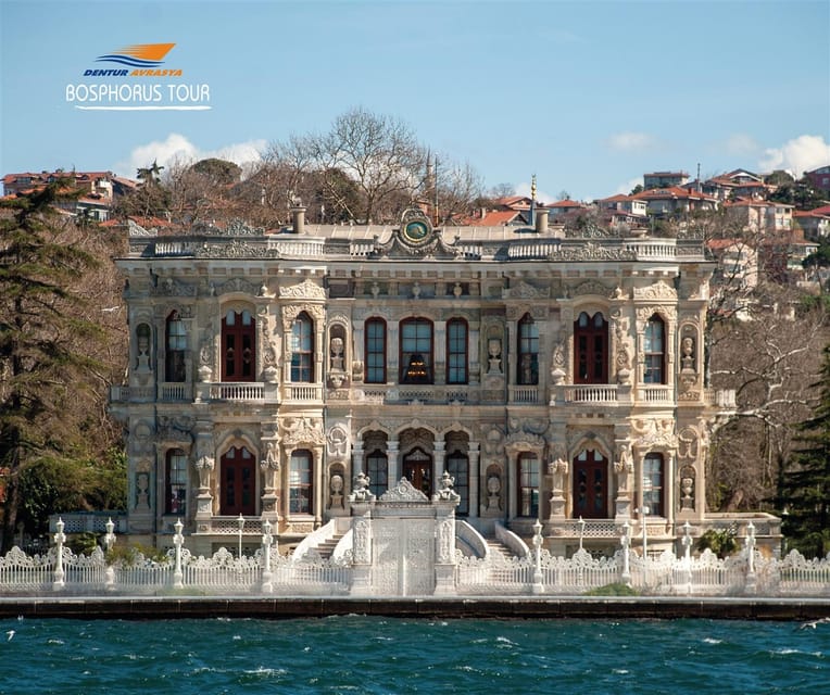 Istanbul: Bosphorus Cruise from Europe or Asia & Audio Guide - Dolmabahce Palace and the European shore