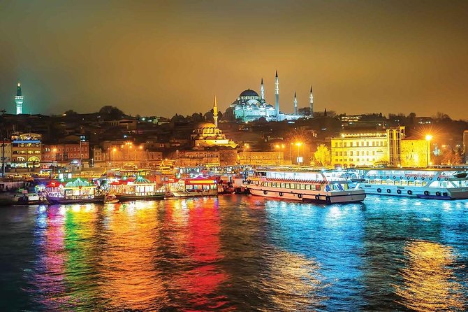Istanbul Bosphorus Dinner Cruise and Turkish Night Show with DJ - The seven sights along the Bosphorus