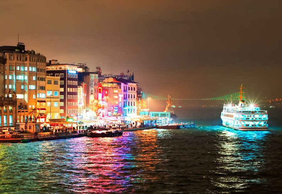 Istanbul: Bosphorus Dinner Cruise Incl. Drinks with Transfer - The dinner: filling, convenient, and not fine dining
