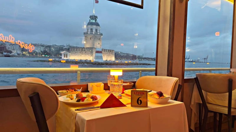 Istanbul: Bosphorus Dinner Cruise & Show with Private Table - A three-hour Istanbul evening on the water