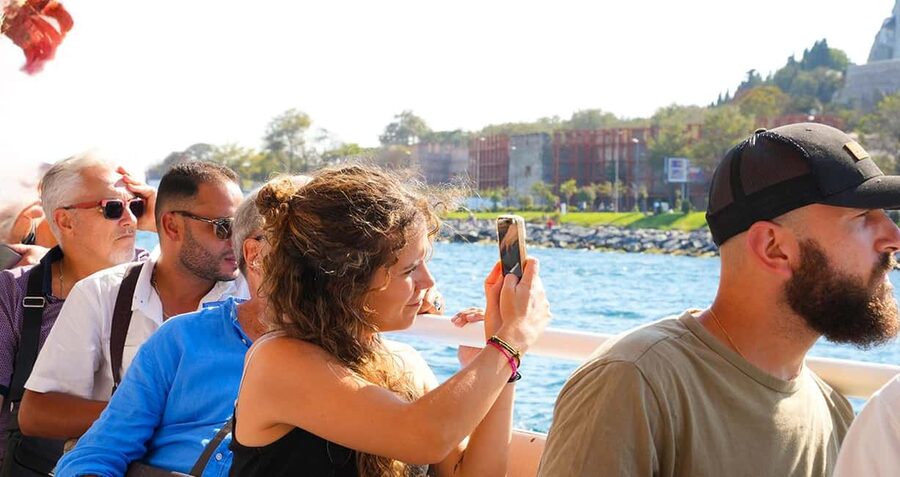 Istanbul: Bosphorus & Golden Horn Cruise Daytime or Sunset - Ortaköy Mosque and the first bridge crossing