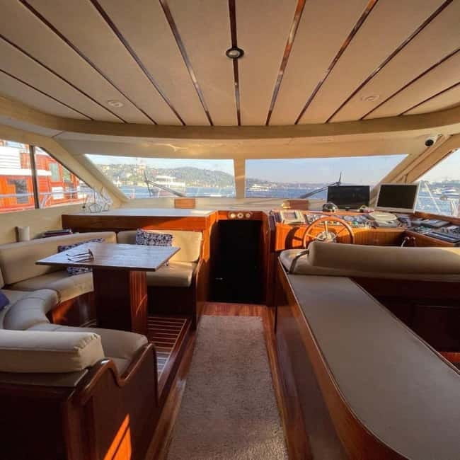 Istanbul: Bosphorus Morning or Sunset Yacht Tour with Snacks - A yacht built for views, not just transport