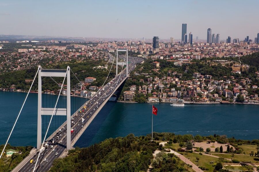 Istanbul: Bosphorus Sightseeing Boat Tour with Guide - Seeing Dolmabahçe Palace from the water