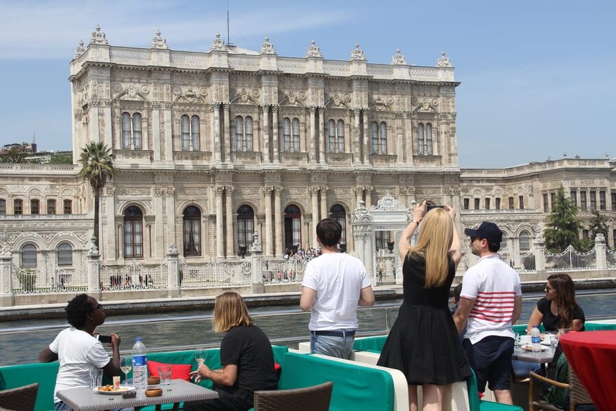 Istanbul: Bosphorus Strait and Black Sea Lunch Cruise - Rumeli Fortress and the bridges toward the Black Sea