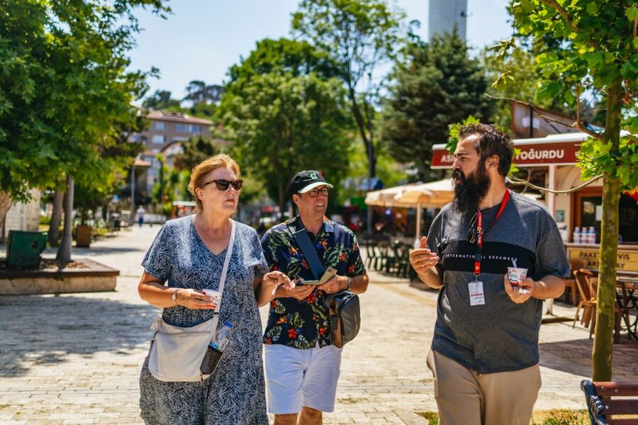 Istanbul: Bosphorus Yacht Cruise with Stopover on Asian Side - Dolmabahçe, Ortaköy, and the European shore