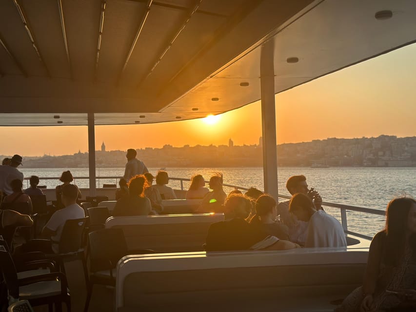 Istanbul: Daytime or Sunset Sightseeing Cruise & Audio Guide - Choosing between drinks, snacks, lunch, and dinner