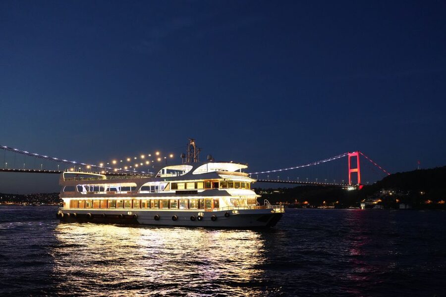 Istanbul: Dinner Cruise and Entertainment with Private Table - Dinner: a broad Turkish menu at a budget price