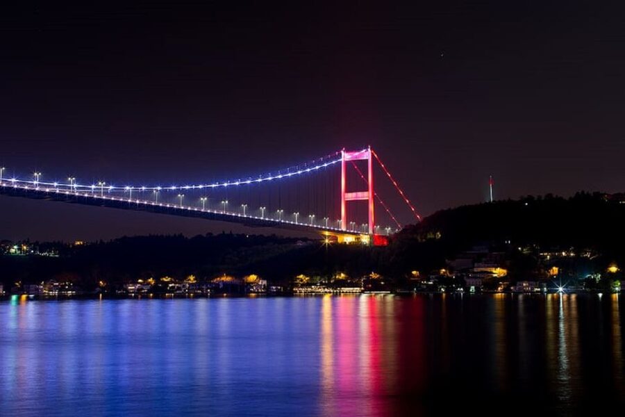 Istanbul: Dinner Cruise on the Bosphorus - Setting out between two continents