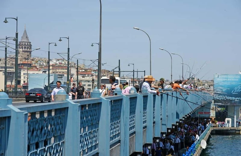 Istanbul: Galata, Taksim, Istiklal & Karaköy Walking Tour - Crossing Galata Bridge over the Golden Horn