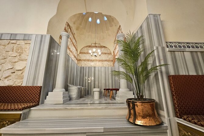 Istanbul Gedikpasa Historical Turkish Bath with Privacy Option - Cooling down and Turkish refreshments