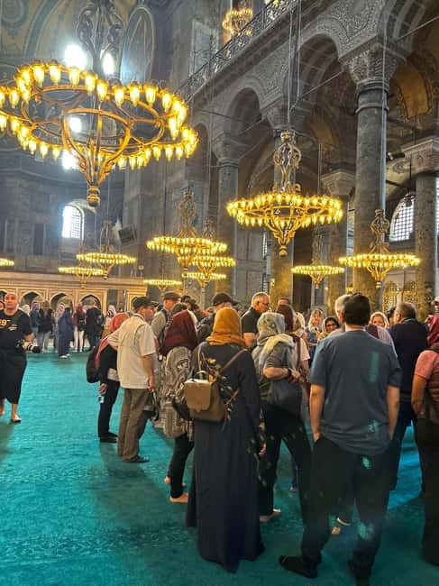 Istanbul: Hagia Sophia Ticket with Audio Guide & Blue Mosque - Hagia Sophia from cathedral to mosque
